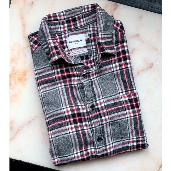 GOODFELLOW_PLAID SHIRT - Picture 2 of 8